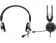 SVEN AP-525MV Black, Headphones with microphone, Volume control, 2.2m